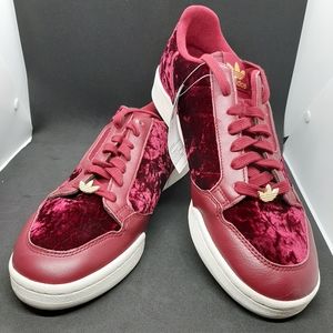 Adidas Crushed Velvet Burgundy Continental 80